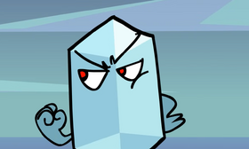 Crystally's evil glare.