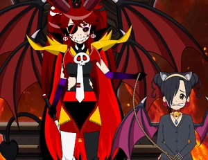 Pepper holding Katara hostage