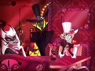 Melhazar meeting with lucifer and an overlord