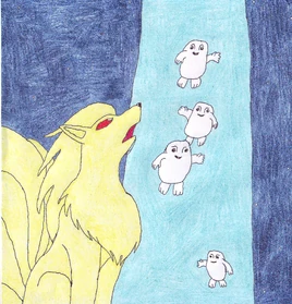 Ninetales watching the Adiposes0001