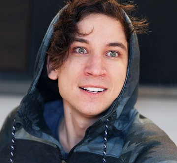 Guy with a hoodie top