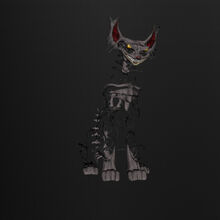 Cheshire Cat's nightmare form