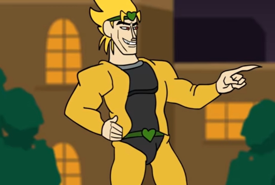 DIO The World's true power. Jojo bizarre adventure parody 