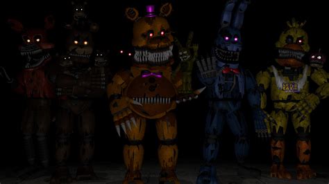 Nightmare Animatronics (FNaF Raps), Villains Fanon Wiki