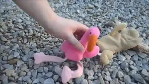 Spunky knocked unconscious by Pinky.