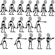 Sadness (2) spritesheet.
