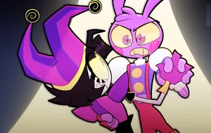 ALBB17.jpg (300 KB) Pox startled when Jammi tries to redeem her