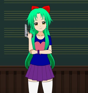 Luka.png (109 KB) Luka PepperJunkCure, Celestia's twin, and the Brains.