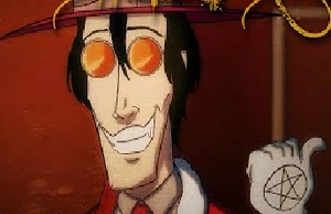 Alucard as he appears in the Christmas Special