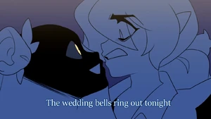 Wendy forces Peter into a makeshift wedding ceremony