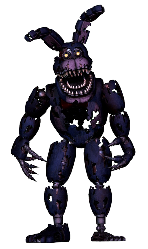 Nightmare Bonnie for my fnaf 4 remake so far : r/fivenightsatfreddys