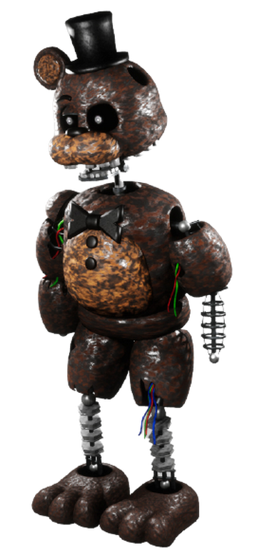 Ignited Freddy Jumpscare Joy of creation by Theepicone360 - Tuna