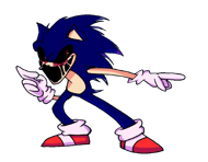 Static You Can't Run Left pose.