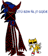 ZALGŒ is angry at Zalgae (He says "GET OUT OF MY FACE")