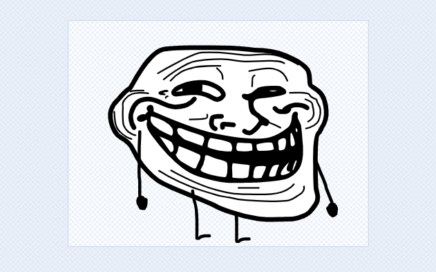 troll face png terror