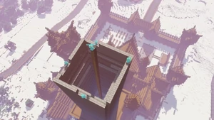 Several Aculon builders constructing Elanuelo's project.