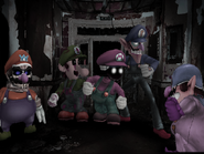 Bruno Gate/Wario Man confronting Wario and the others.