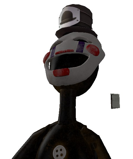 Imagem: Marionette, The Puppet, human form, Anime boy; Five Nights at