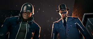 Jacques gets mad at Soldier for killing Stalingrad, their only lead.