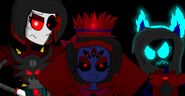 Queen Emily with Robbin and Fire Ear