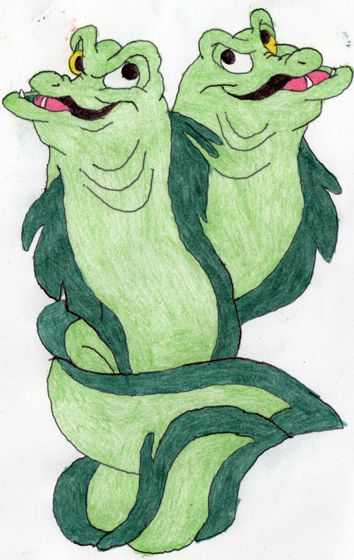 Flotsam and Jetsam (Character What) Villains Fanon Wiki Fandom