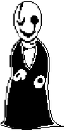 Gaster's sprite.