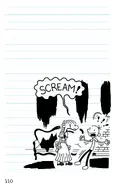 Abigail jumpscares Greg again.