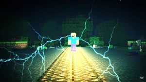 Herobrine revives the dead mobs.