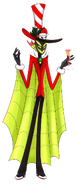 Melhazar in his christmas themed clothes