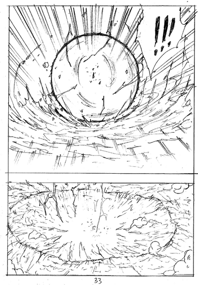 Vegito uses final explosion