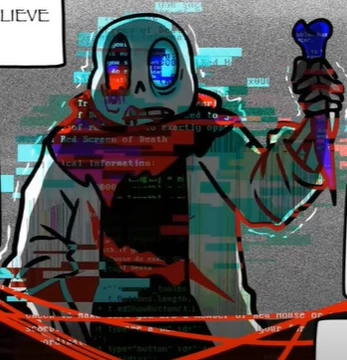 Fatal Error Sans | Villains Fanon Wiki | Fandom