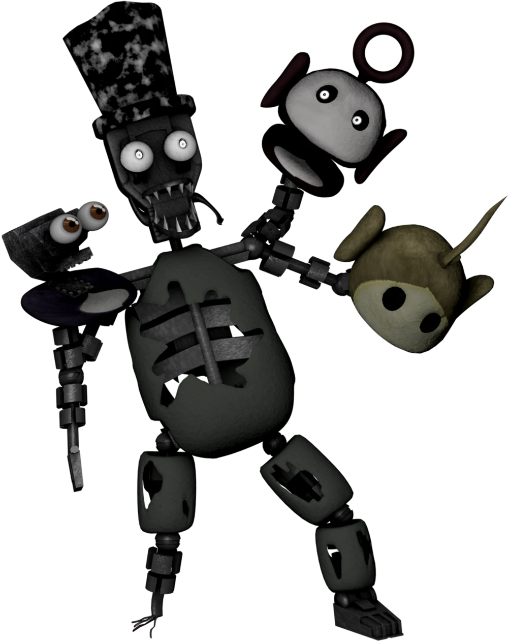 Nightmare Fredbear (Mike's New Ghostly Family), Villains Fanon Wiki