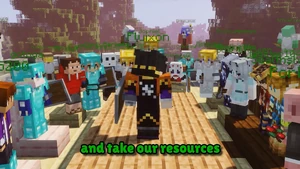 Flux explaining his point of view to the other leaders.