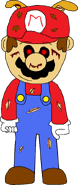 Withered Mario's early appearance in Five Nights at Sonic's 2 (1.0, Demo)