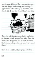 An apparition of Abigail's body/