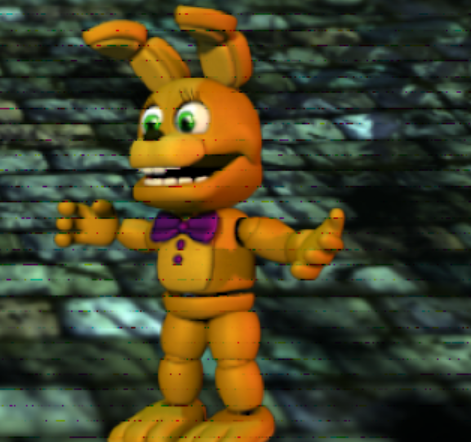 FNaF World - FNaF World Fredbear and Spring-Bonnie