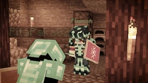 Flux bribing a player to vote for him in the Luminara election.