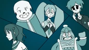 Miku in the Pre-Class Trial Mugshots.