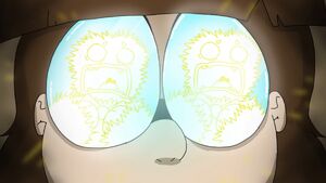 The Scientist electrocuting Huggy Wuggy.
