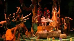 Montage of clips from "The Jungle Book" at Goodman Theatre