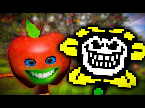 Flowey The Flower Vs Happy Appy Villain Song Wiki Fandom - flowey plays roblox