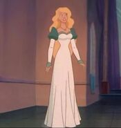 Odette (Swan Princess, princess of an unknown Russian kingdom, cursed by Dr. Facilier, freed Hen Wen from the Horned King's men, joined Aladdin and Moses' alliance, bonded with Quasimodo, captured by Lady Tremaine, taken to Icepeak Castle for execution, freed by the Medieval Warriors, bested Jafar and his monsters, also joined the main resistance force, wounded by Maleficent's tremendous blast while saving Quasimodo in battle of Bald Mountain, restored to her original self after Facilier's demise, celebrated the end of the war at King Stefan's castle, bid farewell to Quasimodo and friends, current status unknown)