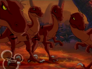 Velociraptors (The Legend of Tarzan) (Archive Footage, used to represent the Land Before Time's counterparts of the actual characters)