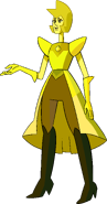 Astrapi (Titan of Energy who takes over the Fire Nation as the Phoenix Queen and as Yellow Diamond)