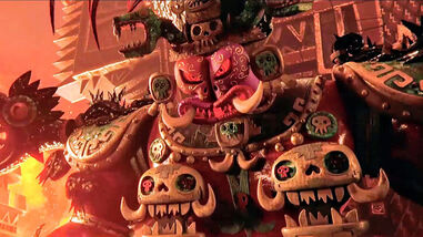 Lord Mictlan Maya and the Three