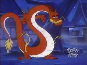 Transformed into Dragon Zang in Disney Villains War - Part 2