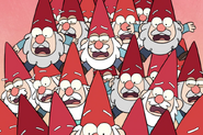 Gnomes (Dwarfish creatures, formerly serving Mad Madam Mim, defeated by Duke Igthorn and his Ogre minions)