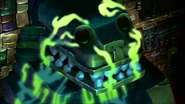 Stone Jaguar (Entity that was brought back to life by Tzekel Khan under Azula's orders, was eventually destroyed by a storm of fire)