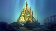 King Triton's Palace (The home of King Triton, situated in Atlantica, threatened by Ursula's forces, saved by the Defenders of the Wild, still standing)