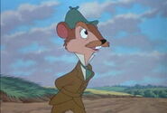 Ratty (English squire, acquaintance of Mr. Toad and Moley, ally of Hercules and Aladdin's resistance movement, clashed with the Horned King's barbarians in the attack against the heroes, saved Mr. Toad from Prince John's forces, contributed his effort in stopping Maleficent and Chernabog in battle of Bald Mountain, survived and celebrated the end at the King's castle in Paris along with his friends and allies, presumably returned to Toad's estate in England)